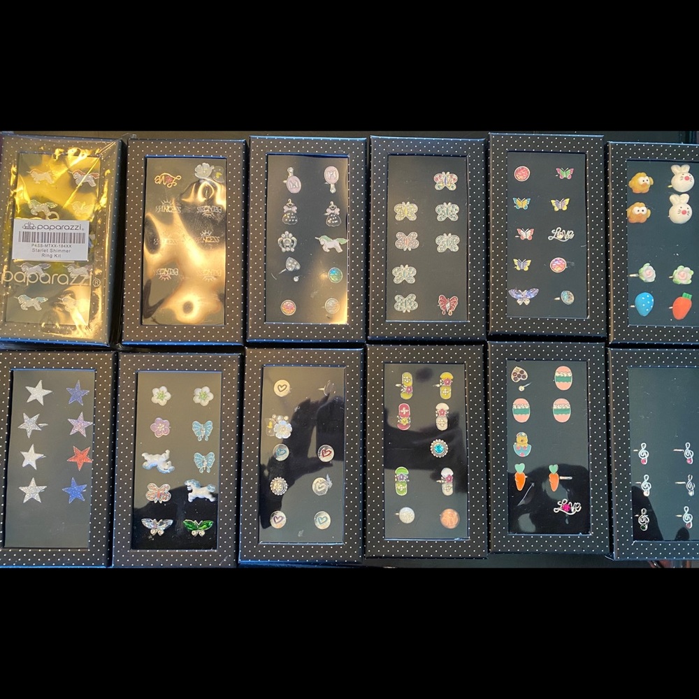 Paparazzi Accessories kids rings LOT